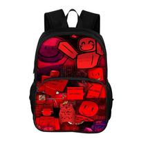 Roblox pamirštos jaunystės kuprinė iš poliesterio su priekine kišene mokyklai Style 5 black