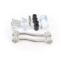 NEXUS SUSPENSION Priekinės stabilizatoriaus traukės 0-3 colių pakėlimui Jeep Wrangler TJ 97-06, Cherokee XJ 84-01, Grand Cherokee ZJ 93-98 white