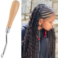 Latch-Hook Tool Craft/Hair Extension Hook Bent-hook Knitting Tool for Rug Making China Mainland beige