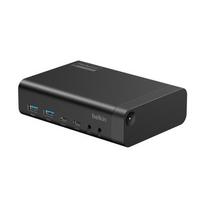 BELKIN Connect Uni 14-in-1 Dual DisplayDock 140W Docking Station Black