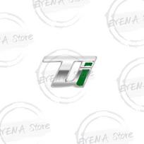 VELOCE TI Logotipo raidės Metalinė emblema Lipdukai Automobilio galinės bagažinės kėbulo emblema For Junior Giulietta Tonale Giulia Stelvio GTS Sportiva