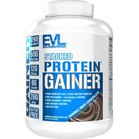 EVLUTIONNUTRITION Stacked Protein Gainer Powder Drink Mix Double Rich Chocolate Flavor 1 pcs 2.72kg Ingredients: may be | 1 pcs 2.72kg