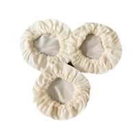 Natural Unbleached Reusable Cotton Jar Strainer Cloths Safe For Home Brewing Juice Filter Daily Use white