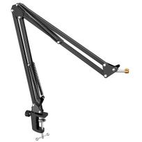 AmpliGame by FIFINE Metal Microphone Stand – Sturdy,Universal Mount Compatible for Studio, Streaming & Podcast Setup-CS1W White