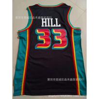Detroit Pistons Basketball Jersey 10 Rodman Wallace Billups Hamilton Fan Shirt Cotton Sportswear Men Women Medium blue