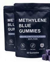 Metileno Mėlynumo Gumos Vyrams – Didelio Potencijos Ilgalaikės Energijos ir Susikaupimo Maisto Papildas (30 guminukų) 2pack