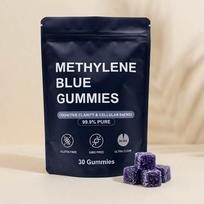 Metileno Mėlynumo Gumos Vyrams – Didelio Potencijos Ilgalaikės Energijos ir Susikaupimo Maisto Papildas (30 guminukų) 1pack