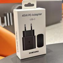 Samsung 45W PD Charger Super Fast Charging For Galaxy S25 Ultra Plus FE S24 S23 S22 A56 A55 A36 A17 EU Adapter 5A Type C Cable