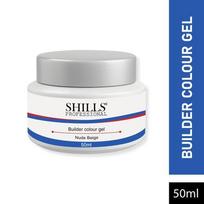 Shills Professional Builder Gel – Hard UV LED Extension Gel for Nail Extensions & Overlay | White, Pink, Nude, Peach, Clear | Thick Self-Leveling Na white