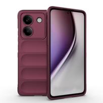 Skirta Poco M7 Pro 5G dėklas Dangtelis Xiaomi Poco M7 Pro 5G Capas Naujas Objektyvo Apsauginis Smūgiams Atsparus Bamperis Galinis Minkštas TPU Fundas Poco M7 Pro For Poco M7 Pro 5G gray