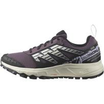 SALOMON Wander Low Top Running Shoes Women's Purple Black Sneakers 472929 37⅓ black