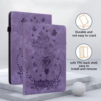 For Samsung Galaxy Tab A11 8.7 Inch SM-X130 SM-X135N 2025 Rose Flower Case Tab A9 8.7 2023 SM-X110 SM-X115 Tablet Cover A9 8.7 inch violetinė
