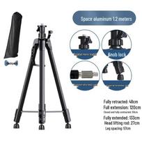 Infrared Laser Level with Aluminum Tripod & Enhanced Support Rod