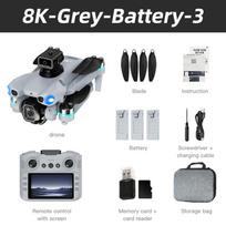 Naujas 8k naktinio matymo profesionalus HD fotoaparatas AE5 GPS MAX dronas su 5G WiFi, bešepetėliu, lazeriniu kliūčių vengimu, sulankstomas keturcopteris, dovana 3 batteries