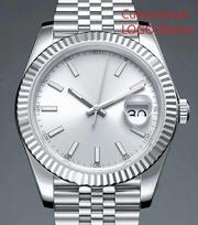 A11 Parduotuvė Individualus laikrodis Vyriškas Moteriškas Automatinis Mechaninis Laikrodis 36mm 40mm 904L Nerūdijantis Plienas Juodas Mėlynas Mens 41mm gray