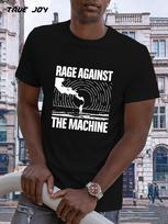 Graphic T-shirt -  Rage Against the Machine  Band Print L įvairiaspalvis
