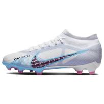 Nike Zoom Mercurial Vapor 15 FG Firm Ground Natural Grass Leather Slip Resistant Abrasion Resistant DJ5603-146 45 white