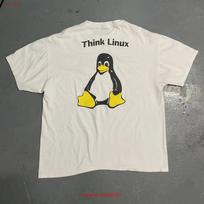 Vintage 90s Linux Computer Operating System T Shirt Xl Vintage Fashion Designer Clothes Breathable Graphic Stylish XL gray