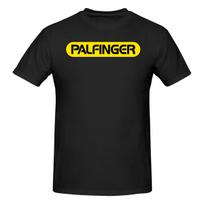 Juokingi Palfinger Unisex spausdinti marškinėliai Unisex T marškinėliai Marškiniai S black