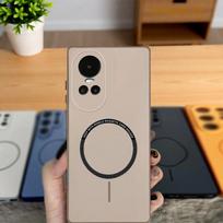 Dėl Oppo Reno 10 dėklo OPPO Reno 10 Pro telefono dėklas oppo Reno10 5G 10pro dangtelis Atsparus smūgiams Spalvotas magnetinis kietas silikoninis galinis dangtelis OPPO Reno10 Pro gray