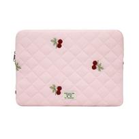 Vyšninis nešiojamojo kompiuterio dėklas 13 14 15 15,6 16 colių nešiojamojo kompiuterio dėklas Dangtelis Planšetinis kompiuteris Macbook Air M1 Mac Book Pro M2 M3 Lenovo IPad 14 inch rožinė