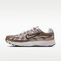 Nike P 6000 Running Shoes Women's Low Top White/Gold 38.5 gray