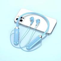 Xiaomi Wireless Neckband Earphones Bluetooth 5.3 Headphones Gaming Power Display Headset TWS Earbuds Sport Headset With Mic mėlyna