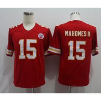 Kansas City Chiefs NFL Football Jersey Mahomes 15 55 87 Fan Apparel Unisex Cotton Blend Sportswear XXXL red