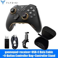 Flydigi Vader 5 Pro V2 Version Wireless Game Controller, 4ms Low Latency, Hall Effect Joysticks, Force-Switch Triggers