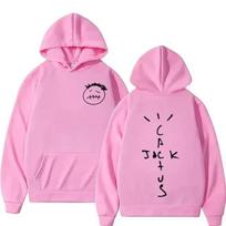 Travis Scott Cactus Jack Harajuku Fashion Graphic Print Hoodie Men Women Streetwear Hip Hop Autumn Winter Pullover Loose Casual Oversized Sweatshirt XXXL juoda