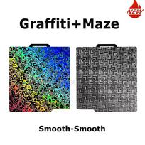 3D Printer Build Plate for Bambu Lab P2S X1 X1C P1P P1S A1 3D Printer Accessories PET Carbon Fiber Diamond PEI Texture Heatbed