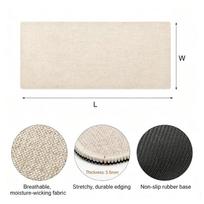 High-Quality Desk Mat/Mouse Pad; Large Size; Suitable For Gaming And Office Use; 3.5Mm Thickness. B white