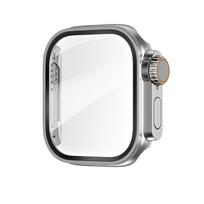 Case for Apple Watch Series 12 (46mm) with Screen Protector Natural Titanium