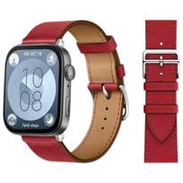 Odinis dirželis Huawei Watch Fit 4 Pro apyrankei, išmaniojo laikrodžio pakaitinis sportinis apyrankė, retro apyrankė, correa Huawei Fit 4 3 2 1 priedai For huawei Fit 2 raudona