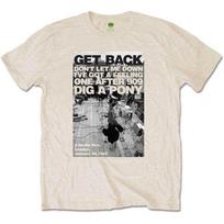The Beatles - Rooftop Shot Shirt (T-Shirt) L beige