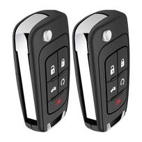 Keyless Entry Remote Fob for Chevrolet Camaro Equinox 2010-2019/ Cruze 2011-2016/ Sonic 2012-2017/ Malibu gray