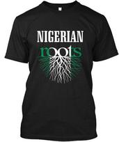Nigerijos šaknys 3 - Marškinėliai Pagaminta JAV Dydis S iki 5XL Unisex marškinėliai L gray