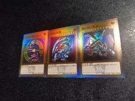 3 vnt./rinkinys Yu-gi-oh! Mėlynakis baltasis drakonas Savikontrolė Kolekcionuoti Parašas Prekybos Flash kortelė Animacija Animacijos dizainas Dovana žaislas gray