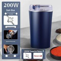 Sichuan Pepper & Chili Coffee Grinder - Mini Household Dry Grinding Machine blue