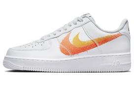 Nike Air Force 1 Low '07 Spray Paint Swoosh White Safety Orange FJ4228-100 41 white