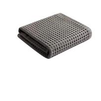 Car Wash Towel Glass Cleaning Water Drying Microfiber Window Clean Wipe Auto Detailing Waffle Weave for Kitchen Bath Home Office 38cm/14.96in*38cm/14.96in mėlyna