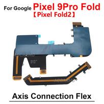 For Google Pixel 9 Pro Fold Fold2 Fold1 Motherboard Connection LCD Screen Spin Axis Flex Cable Replacement Parts 9pro fold--type1 gray