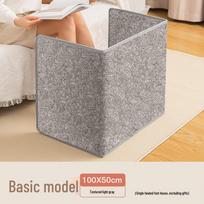 Four-Dimensional Foot Warmer Pad - Office and Home Under-Desk Winter Heater Artifact. gray