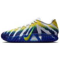 Nike Ja Morant 3 Rebound Grip žemi krepšinio bateliai vyriški Balti Mėlyni Geltoni HF2794-004 41 gray