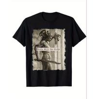 1pc Will Be Feminist Medusa Graphic T-Shirt for Women - Black Casual Short Sleeve Round Neck Tee with  Girls Will Be Girls  Slogan, Durable Heat M įvairiaspalvis
