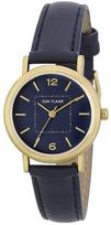 SUN FLAME made in Japan Women's Pair Watch MJL-B04-NA Navy, Square Minute Dial, Quartz Analog beige