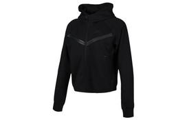Nike Sportswear Tech Fleece Windrunner striukė su gobtuvu, užsegama užtrauktuku, juoda CW4299-010 S black
