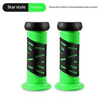 1Pair Kids Bike Handlebar Grips Non Slip Rubber Bar Grips Replacement For Scooter Balance Bicycle Accessories black