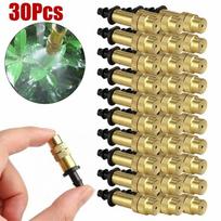 Greenhouse Sprinklers Spray Nozzle Adjustable Copper 30PCS