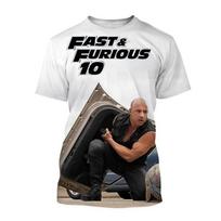 Fast And Furious 3D Print T-Shirts Men Women Fashion Streetwear Oversized Short Sleeve T Shirt Harajuku Male Tees Tops Clothing 6XL black